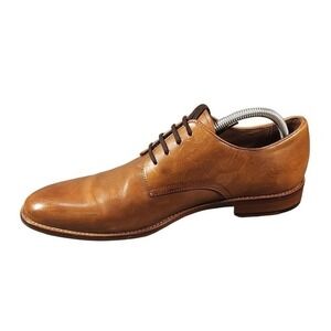 Gordon‎ Rush Shoes Mens Size 11 Brown Leather Derby Oxford Dress Lee Handcrafted